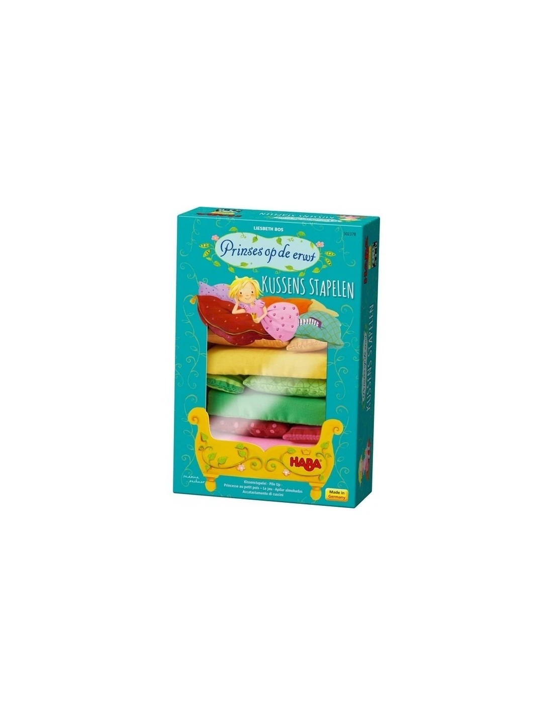 Haba De Prinses Op De Erwt - Kussens Stapelen 1 Haba De Prinses Op De Erwt - Kussens Stapelen