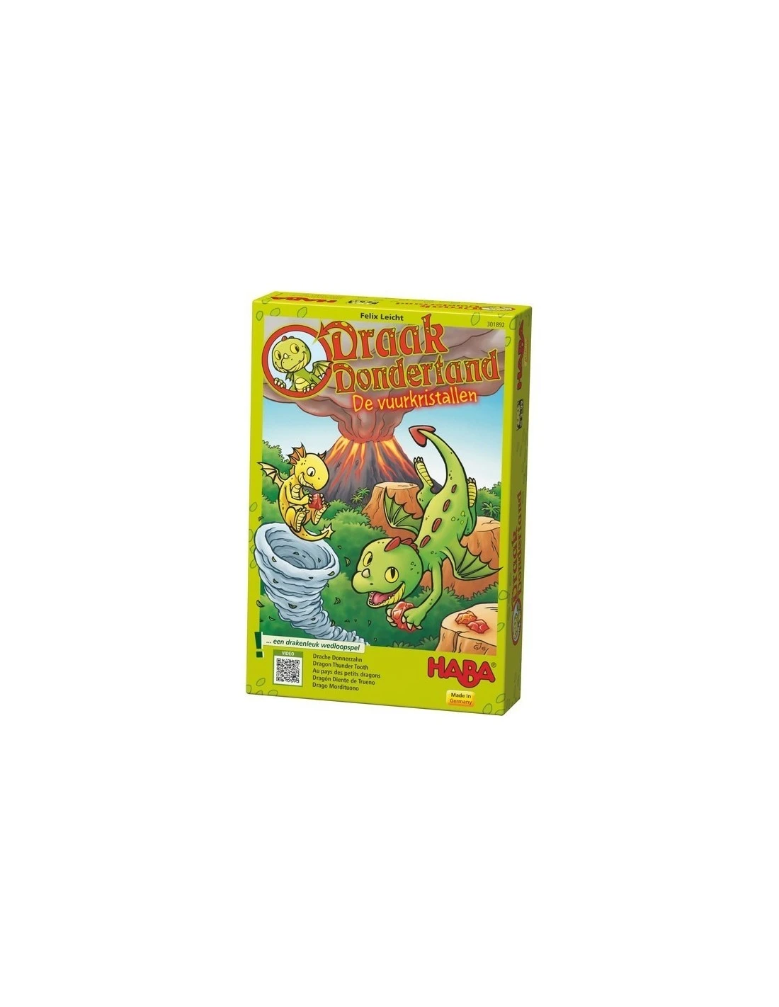 Haba Draak Dondertand: De Vuurkristallen 1 Haba Draak Dondertand: De Vuurkristallen