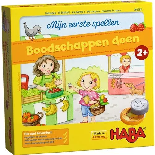 Haba Mijn Eerste Spellen - Boodschappen Doen 1 Haba Mijn Eerste Spellen - Boodschappen Doen