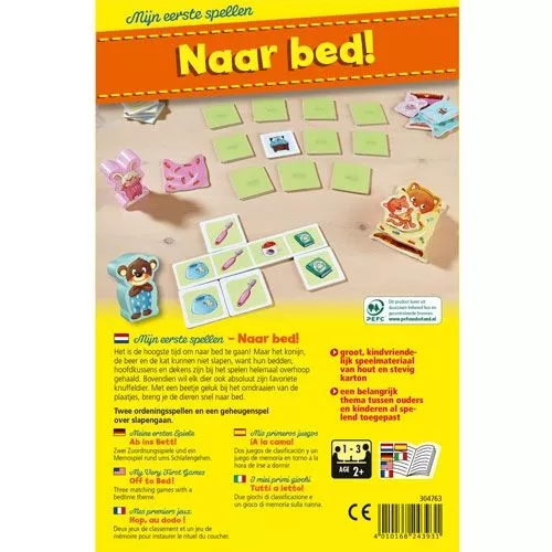 Haba Mijn Eerste Spellen - Naar Bed 2 Haba Mijn Eerste Spellen - Naar Bed - Afbeelding 2