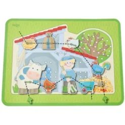 Haba Rijgspel Boerderij 9 Haba Rijgspel Boerderij -Haba Verkoopwinkel haba rijgspel boerderij