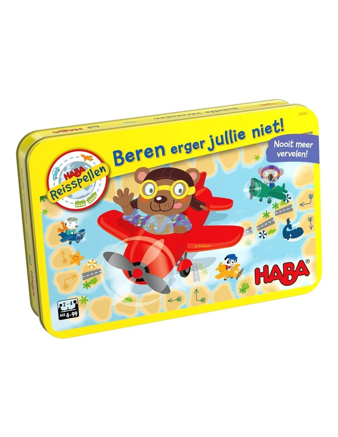 Haba Reisspel - Beren Erger Jullie Niet 1 Haba Reisspel - Beren Erger Jullie Niet