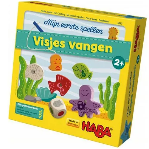 Haba Mijn Eerste Spellen - Visjes Vangen 1 Haba Mijn Eerste Spellen - Visjes Vangen